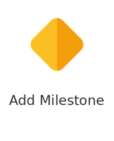 The Add Milestone button on the Gantt Excel ribbon.