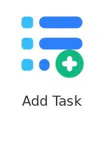 The Add Task button on the Gantt Excel ribbon.